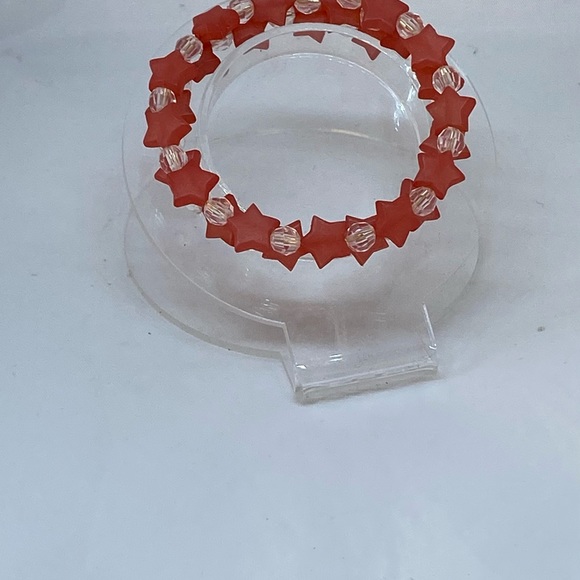 Handmade Star Beaded Wrap Around Bracelets, Wrap Bracelet, Memory Wire Bracelet - Picture 16 of 16